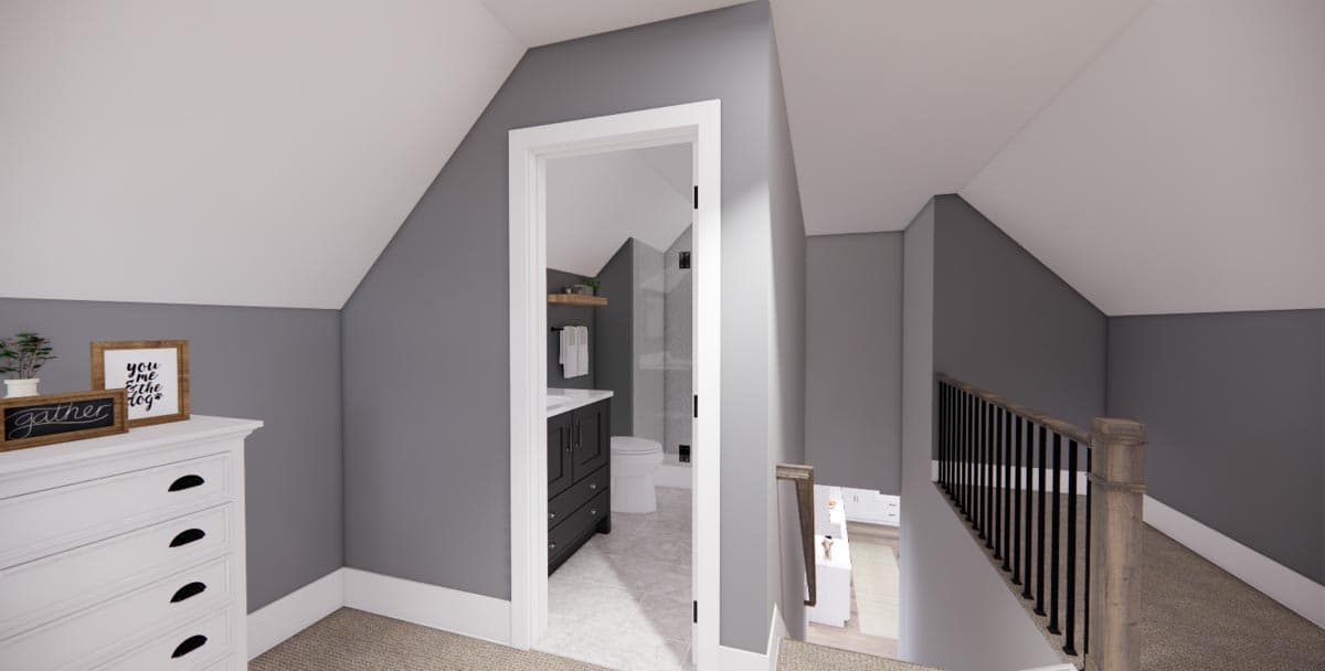 Plan 14660RK: Modern 3-Bed Farmhouse with Vaulted Open Concept Interior - Image #39 - Coastal, Country, Farmhouse, Modern Farmhouse, New American, Traditional