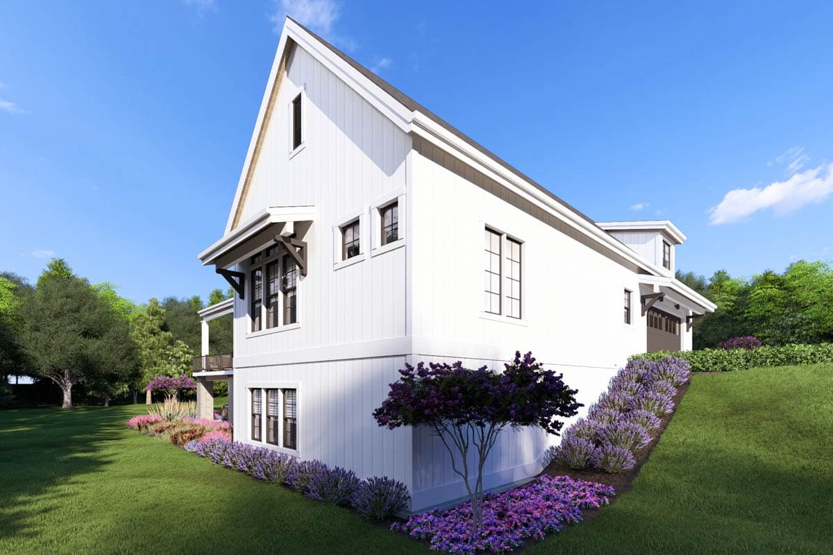 Plan 64462SC: Flexible Modern Farmhouse with Split Bedrooms - 2590 Sq Ft - Image #7 - Country, Farmhouse, Modern Farmhouse, Ranch, Traditional