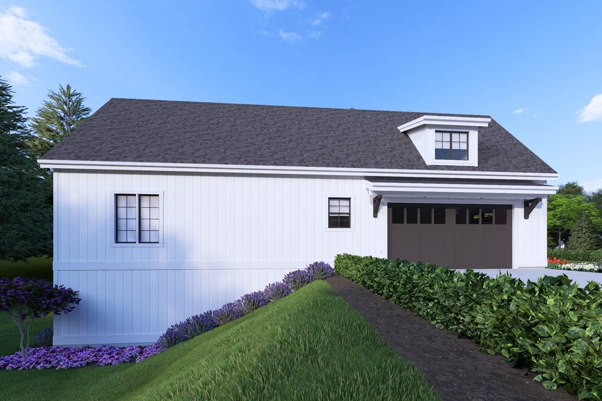 Plan 64462SC: Flexible Modern Farmhouse with Split Bedrooms - 2590 Sq Ft - Image #8 - Country, Farmhouse, Modern Farmhouse, Ranch, Traditional