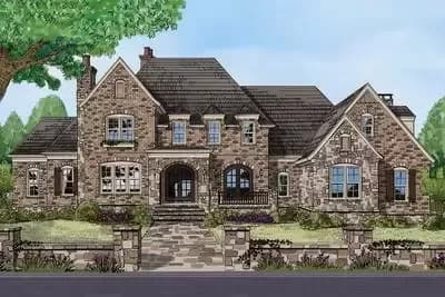 Impressive European House Plan