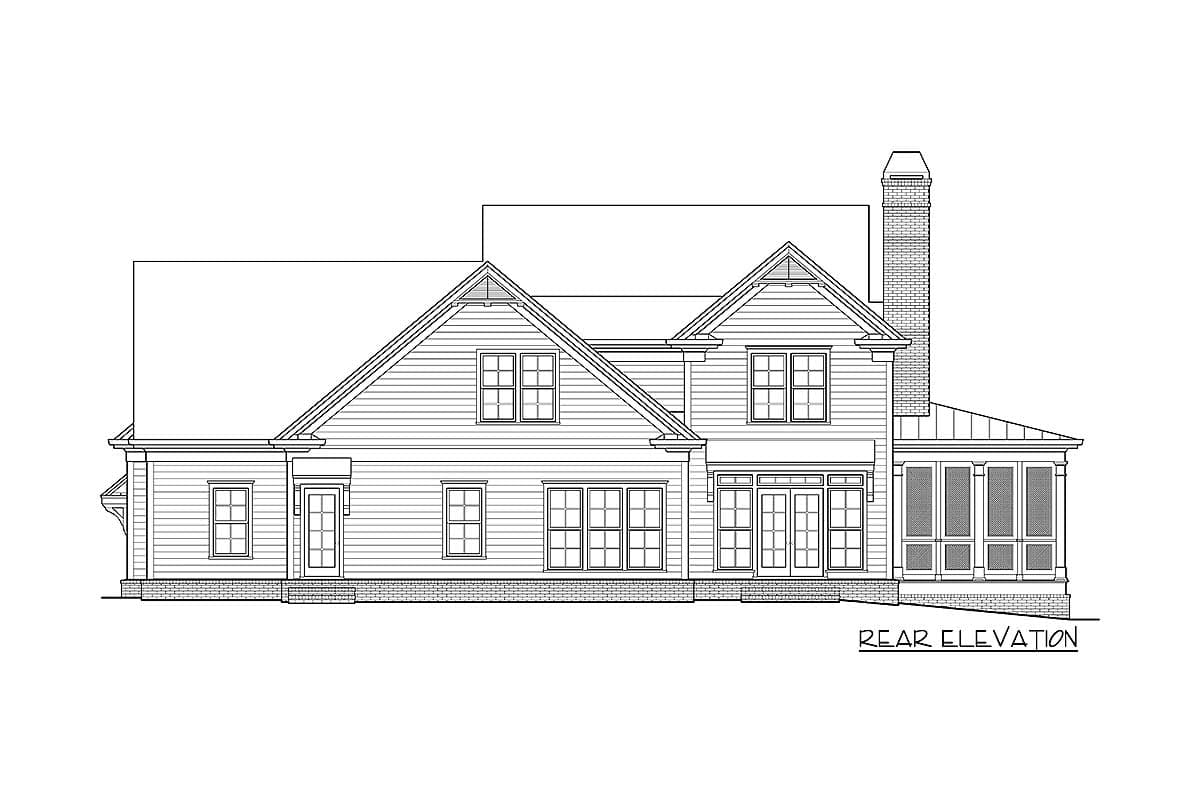 Plan 740005LAH: Country House Plan With Flexible Upper Floor - 2381 Sq Ft - Image #62 - Country, New American, Southern, Traditional