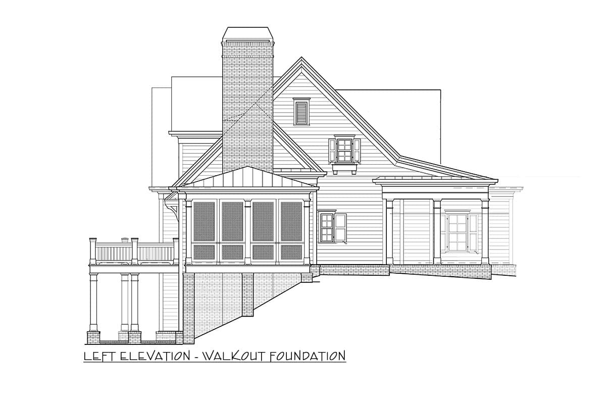 Plan 740005LAH: Country House Plan With Flexible Upper Floor - 2381 Sq Ft - Image #59 - Country, New American, Southern, Traditional