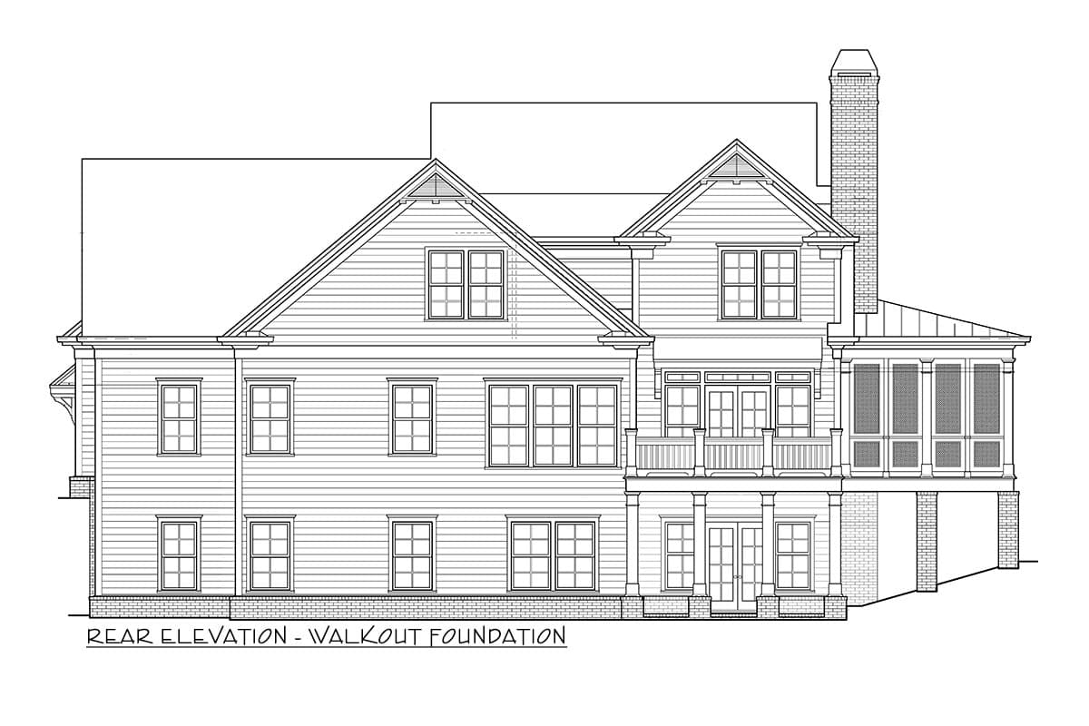 Plan 740005LAH: Country House Plan With Flexible Upper Floor - 2381 Sq Ft - Image #60 - Country, New American, Southern, Traditional