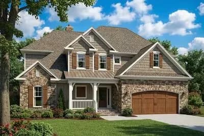 House Plan With Vaulted Great Room And Optional Fourth Bedroom - 2558 Sq Ft