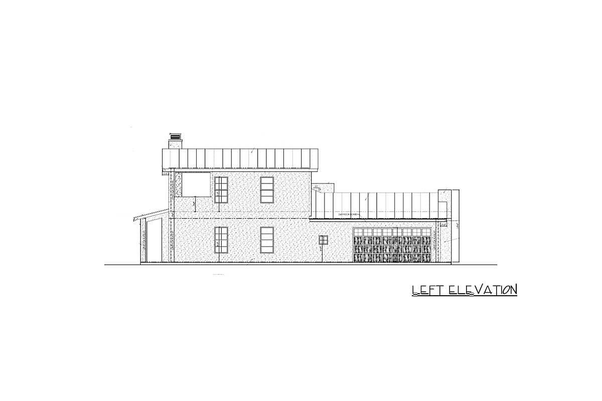 Plan 430029LY: Contemporary Mission-Inspired 3 Bed House Plan With Private Master Wing - Image #4 - Contemporary, Southwest, Spanish