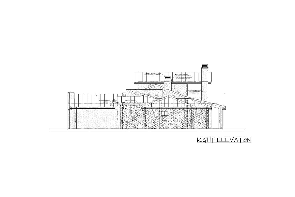 Plan 430029LY: Contemporary Mission-Inspired 3 Bed House Plan With Private Master Wing - Image #5 - Contemporary, Southwest, Spanish