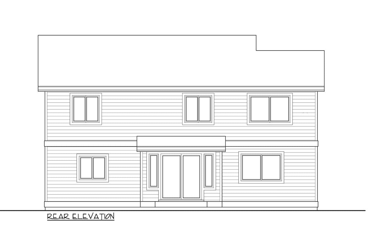 Plan 737020LVL: Traditional House Plan with Formal and Informal Living Areas - Image #4 - Traditional