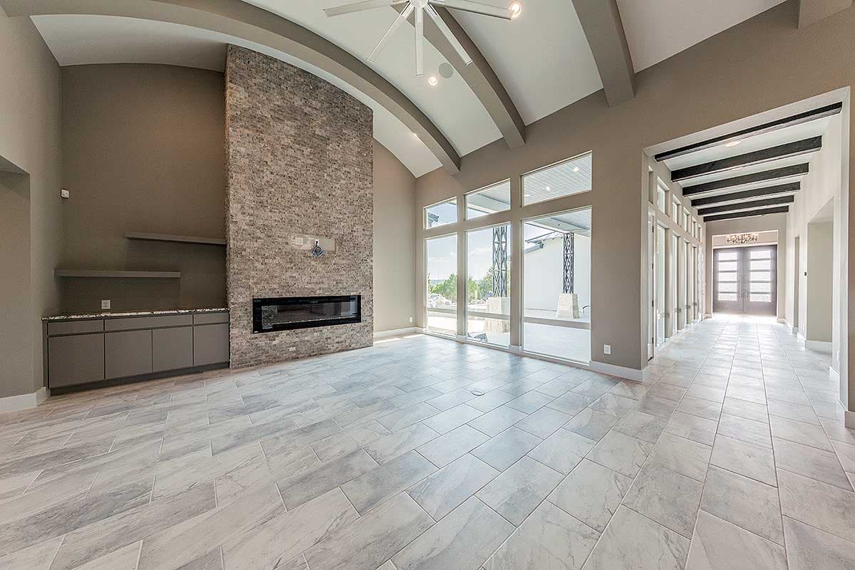 Plan 430031LY: 3-Bed Modern Hill Country House Plan with Dramatic Arched Interior - Image #20 - Contemporary, Hill Country, Mediterranean, Modern