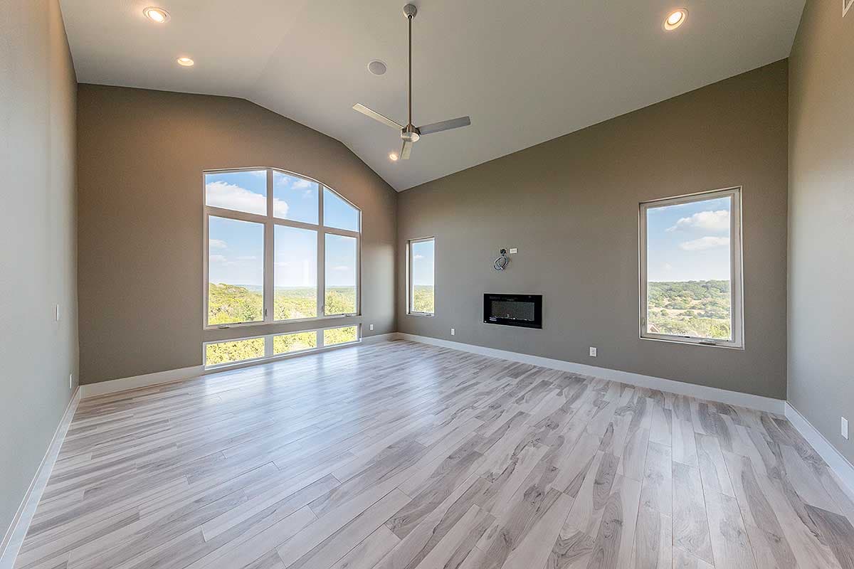 Plan 430031LY: 3-Bed Modern Hill Country House Plan with Dramatic Arched Interior - Image #27 - Contemporary, Hill Country, Mediterranean, Modern