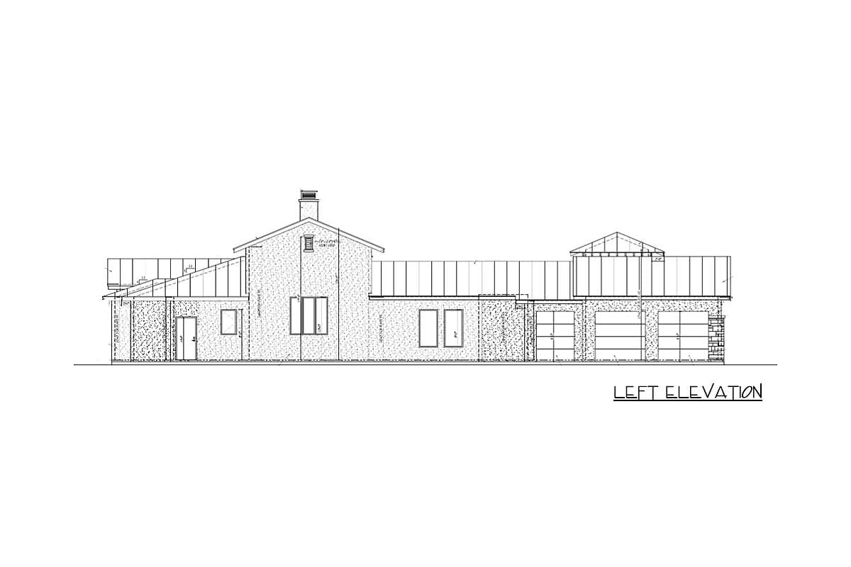 Plan 430031LY: 3-Bed Modern Hill Country House Plan with Dramatic Arched Interior - Image #50 - Contemporary, Hill Country, Mediterranean, Modern