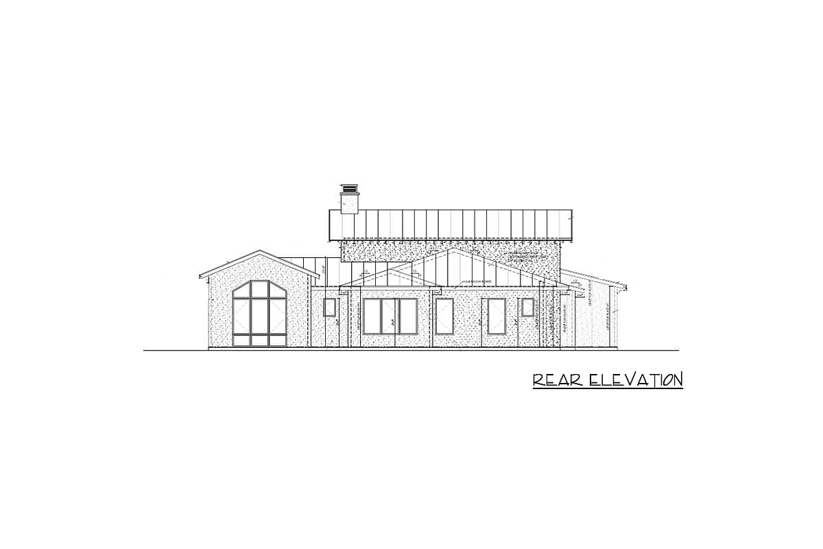 Plan 430031LY: 3-Bed Modern Hill Country House Plan with Dramatic Arched Interior - Image #49 - Contemporary, Hill Country, Mediterranean, Modern