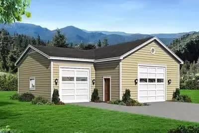 RV Garage With 3 Exterior Options