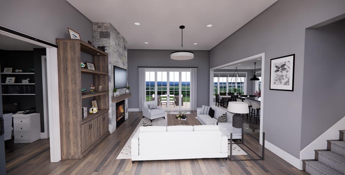 Plan 14661RK: Modern Farmhouse with Vaulted Master Suite - Image #15 - Country, Farmhouse, Modern Farmhouse, New American