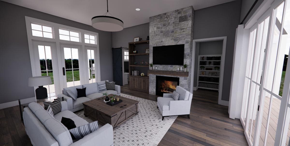 Plan 14661RK: Modern Farmhouse with Vaulted Master Suite - Image #18 - Country, Farmhouse, Modern Farmhouse, New American