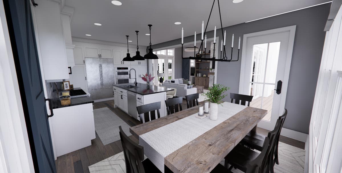 Plan 14661RK: Modern Farmhouse with Vaulted Master Suite - Image #26 - Country, Farmhouse, Modern Farmhouse, New American