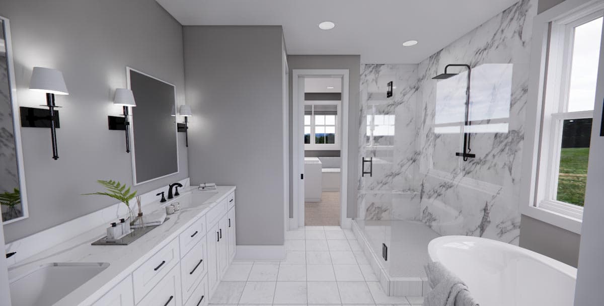 Plan 14661RK: Modern Farmhouse with Vaulted Master Suite - Image #40 - Country, Farmhouse, Modern Farmhouse, New American