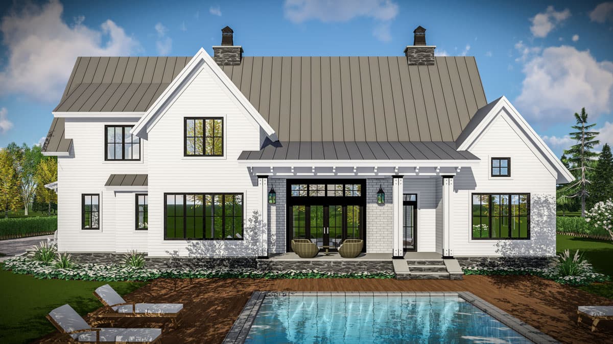 Plan 14661RK: Modern Farmhouse with Vaulted Master Suite - Image #12 - Country, Farmhouse, Modern Farmhouse, New American