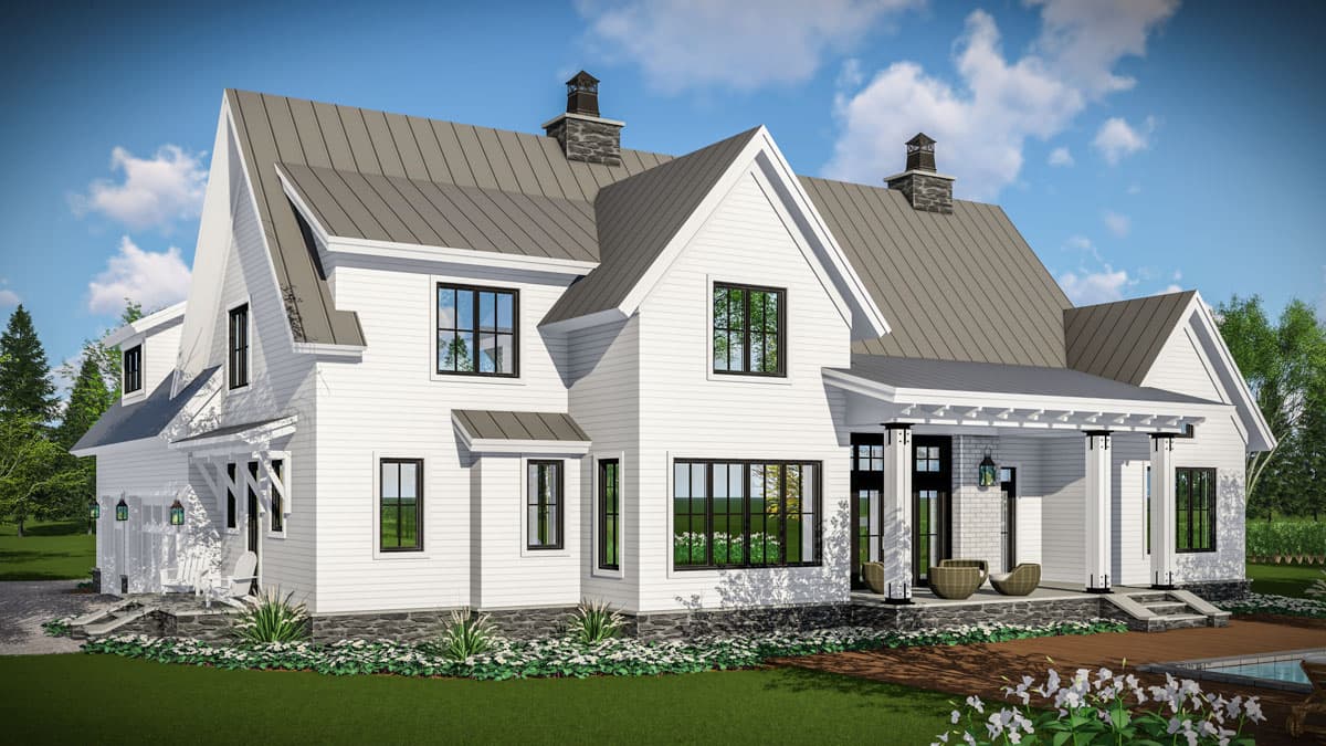 Plan 14661RK: Modern Farmhouse with Vaulted Master Suite - Image #13 - Country, Farmhouse, Modern Farmhouse, New American