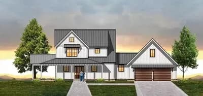 Modern Farmhouse with Main Level Master