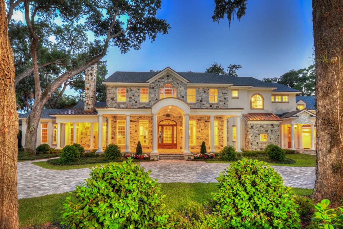 Plan 42838MJ:  Palatial Traditional Home Plan with Fabulous Master Suite - Image #5 - Southern, Traditional