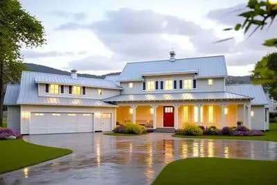 Master-On-Main Modern Farmhouse with Angled Garage and Bonus Room - 2654 Sq Ft