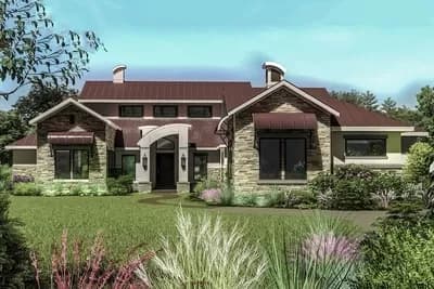Exciting Hill Country House Plan