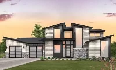 Modern Home Plan with Dynamic Shared Spaces