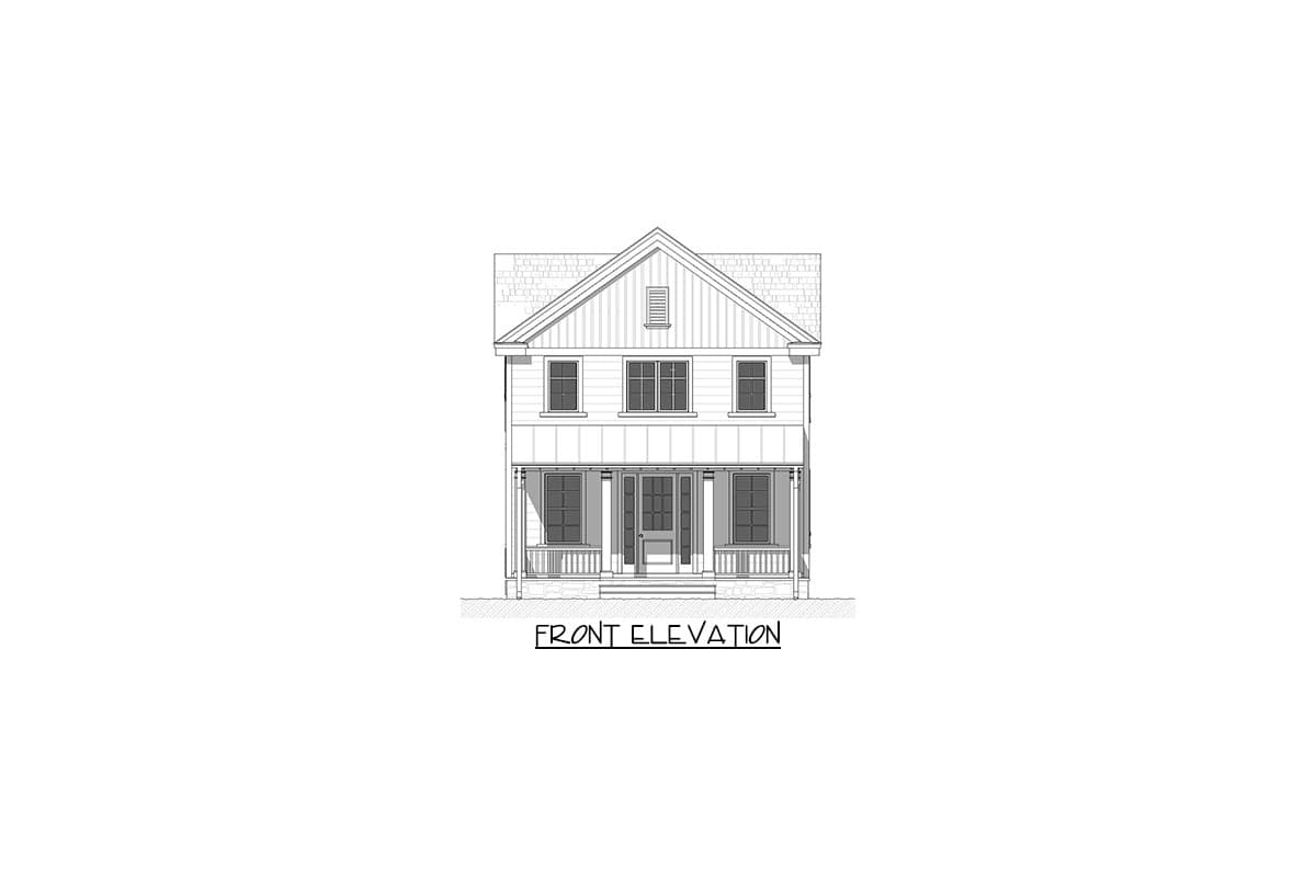 Plan 970057VC: Adorable Three Bedroom Cottage - Image #6 - Cottage, Country, Craftsman, Traditional, Vacation