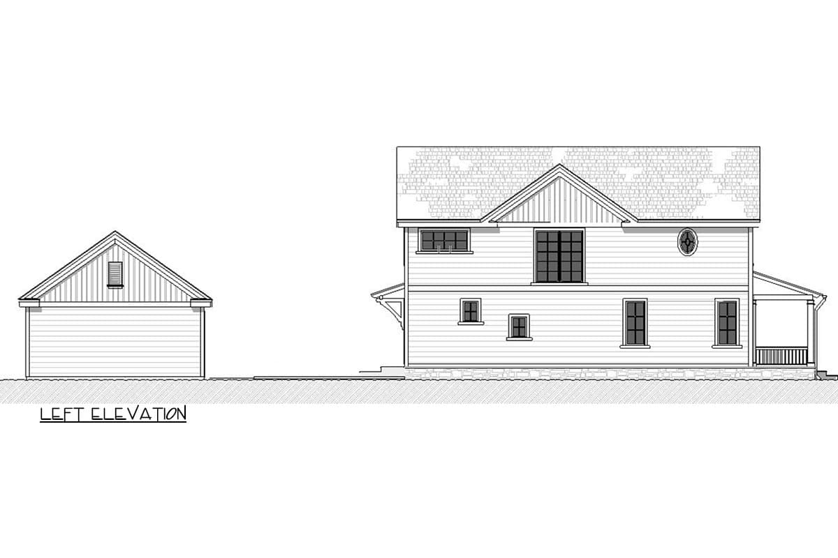 Plan 970057VC: Adorable Three Bedroom Cottage - Image #7 - Cottage, Country, Craftsman, Traditional, Vacation