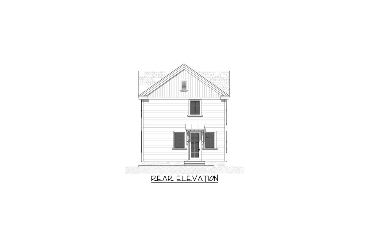 Plan 970057VC: Adorable Three Bedroom Cottage - Image #8 - Cottage, Country, Craftsman, Traditional, Vacation