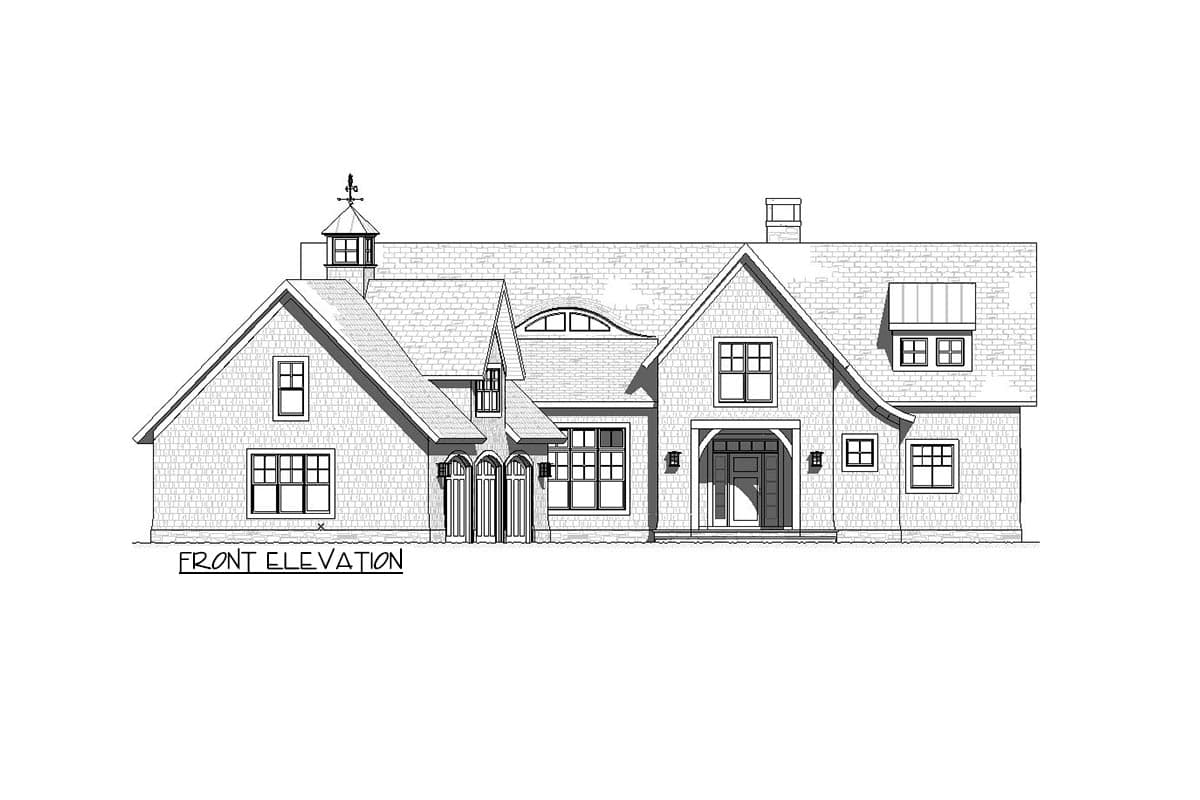 Plan 970055VC: Classic Country House Plan with Octagonal Sun Room - Image #4 - Country, New American, Traditional