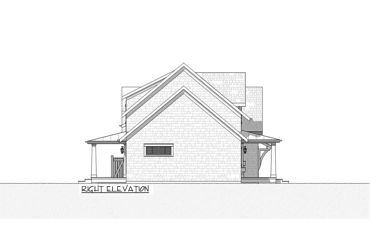 Plan 970056VC: Shingle Style House Plan with Game Room and Bunk Room - Image #28 - New American, Shingle, Traditional