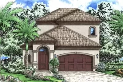 Compact and Elegant Mediterranean House Plan