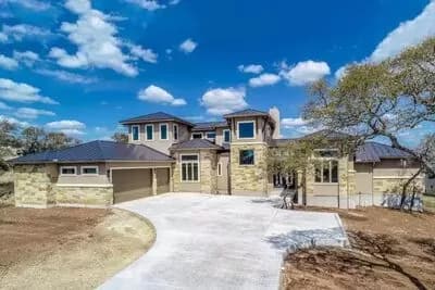 Hill Country Home Plan with Game Room