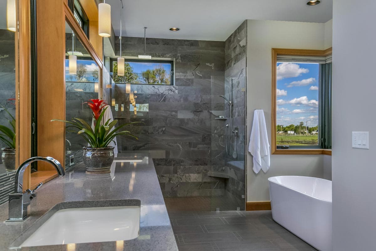 Plan 54227HU: Luxury Modern House Plan with Incredible Views - Image #41 - Contemporary, Mid Century Modern, Modern, Mountain, Northwest, Rustic