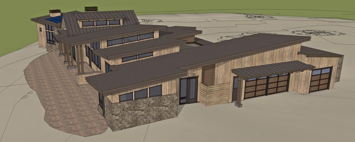 Plan 54227HU: Luxury Modern House Plan with Incredible Views - Image #52 - Contemporary, Mid Century Modern, Modern, Mountain, Northwest, Rustic