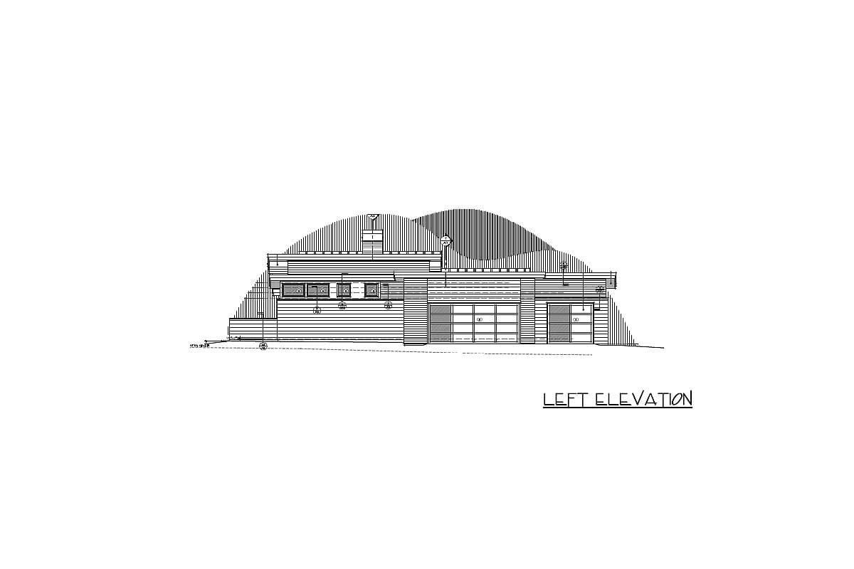 Plan 54231HU: Stunning Contemporary House Plan with Game Room - Image #43 - Contemporary, Mid Century Modern, Modern, Northwest