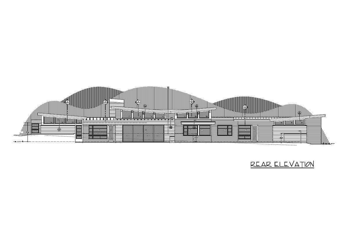 Plan 54231HU: Stunning Contemporary House Plan with Game Room - Image #44 - Contemporary, Mid Century Modern, Modern, Northwest