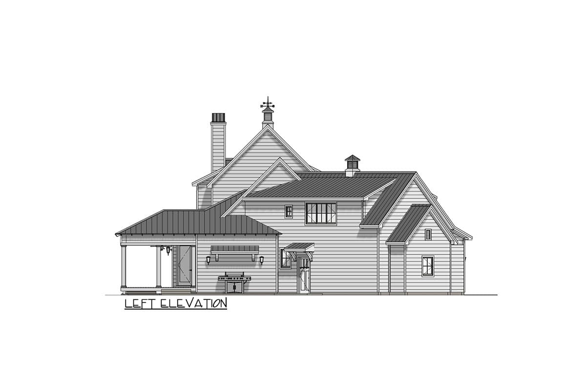 Plan 28922JJ: Versatile Modern Farmhouse Plan with Two Upstairs Bedroom Layouts - Image #10 - Country, Farmhouse, Modern Farmhouse, New American, Traditional