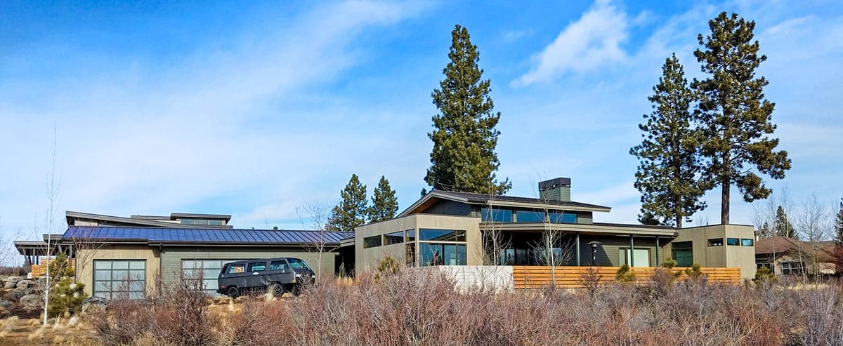 Plan 54229HU: Modern Mountain House Plan with Courtyard and Terrace - Image #6 - Contemporary, Mid Century Modern, Mountain, Ranch