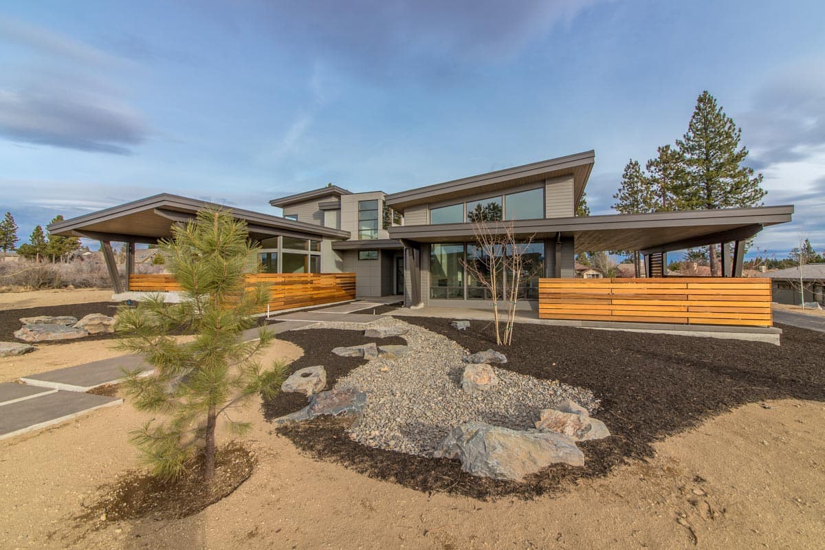 Plan 54230HU: Grand Contemporary House Plan - Image #4 - Contemporary, Mid Century Modern, Modern