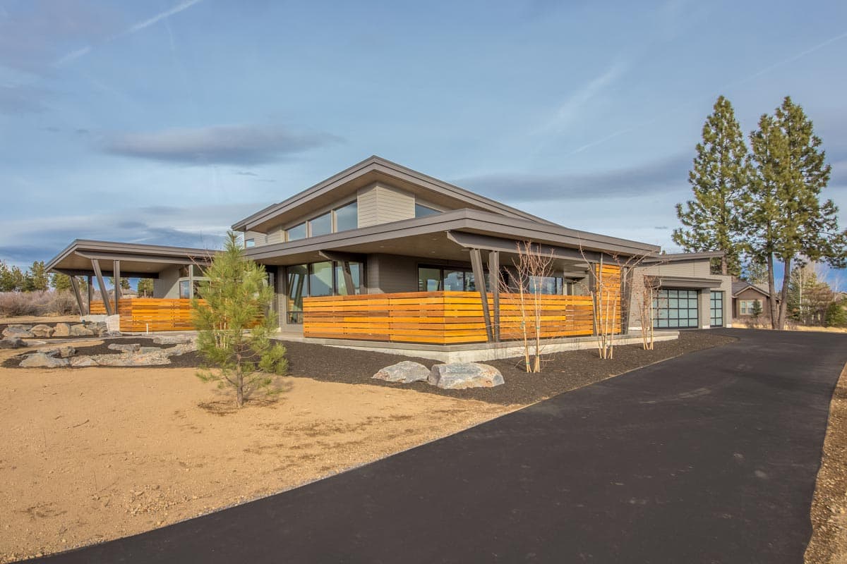 Plan 54230HU: Grand Contemporary House Plan - Image #6 - Contemporary, Mid Century Modern, Modern