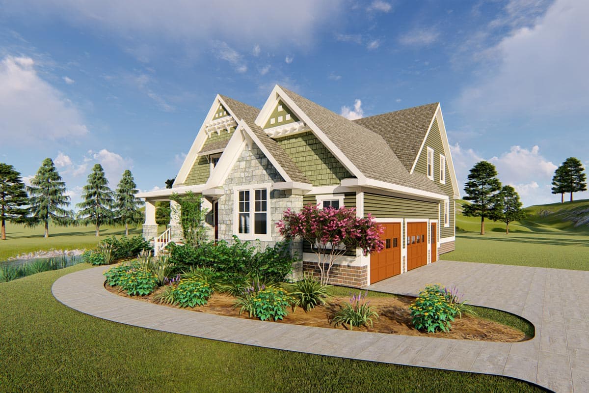 Plan 500032VV: "Upstairs For The Kids" II - Image #6 - Cottage, Country, Craftsman, Modern Farmhouse, New American, Northwest, Traditional