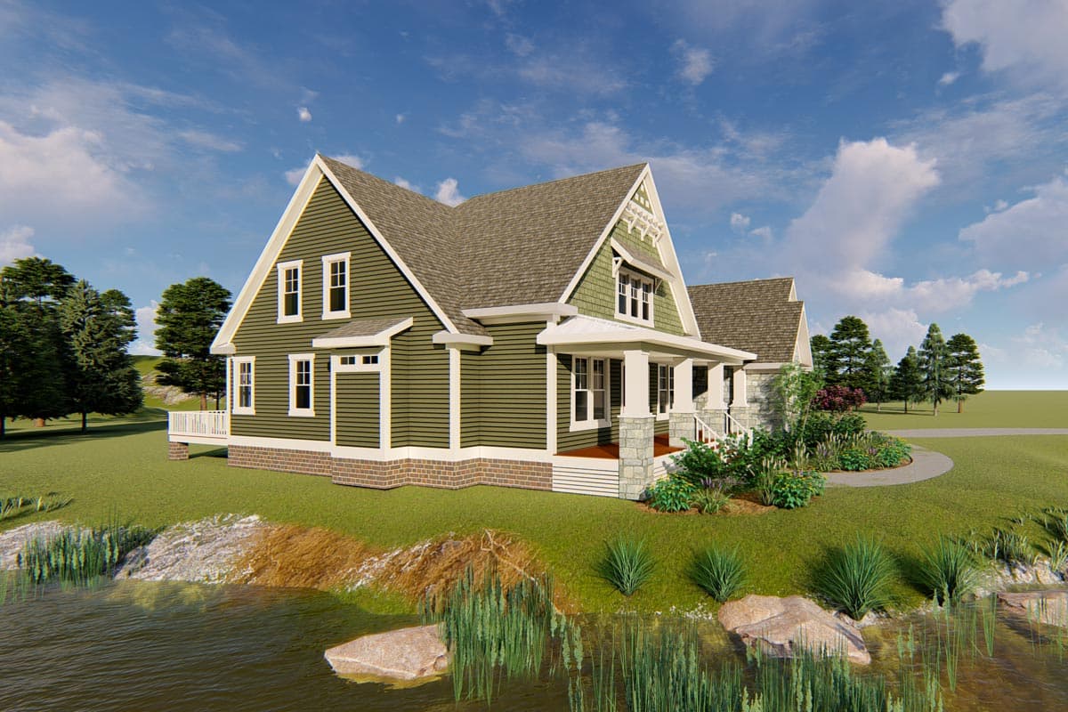 Plan 500032VV: "Upstairs For The Kids" II - Image #7 - Cottage, Country, Craftsman, Modern Farmhouse, New American, Northwest, Traditional