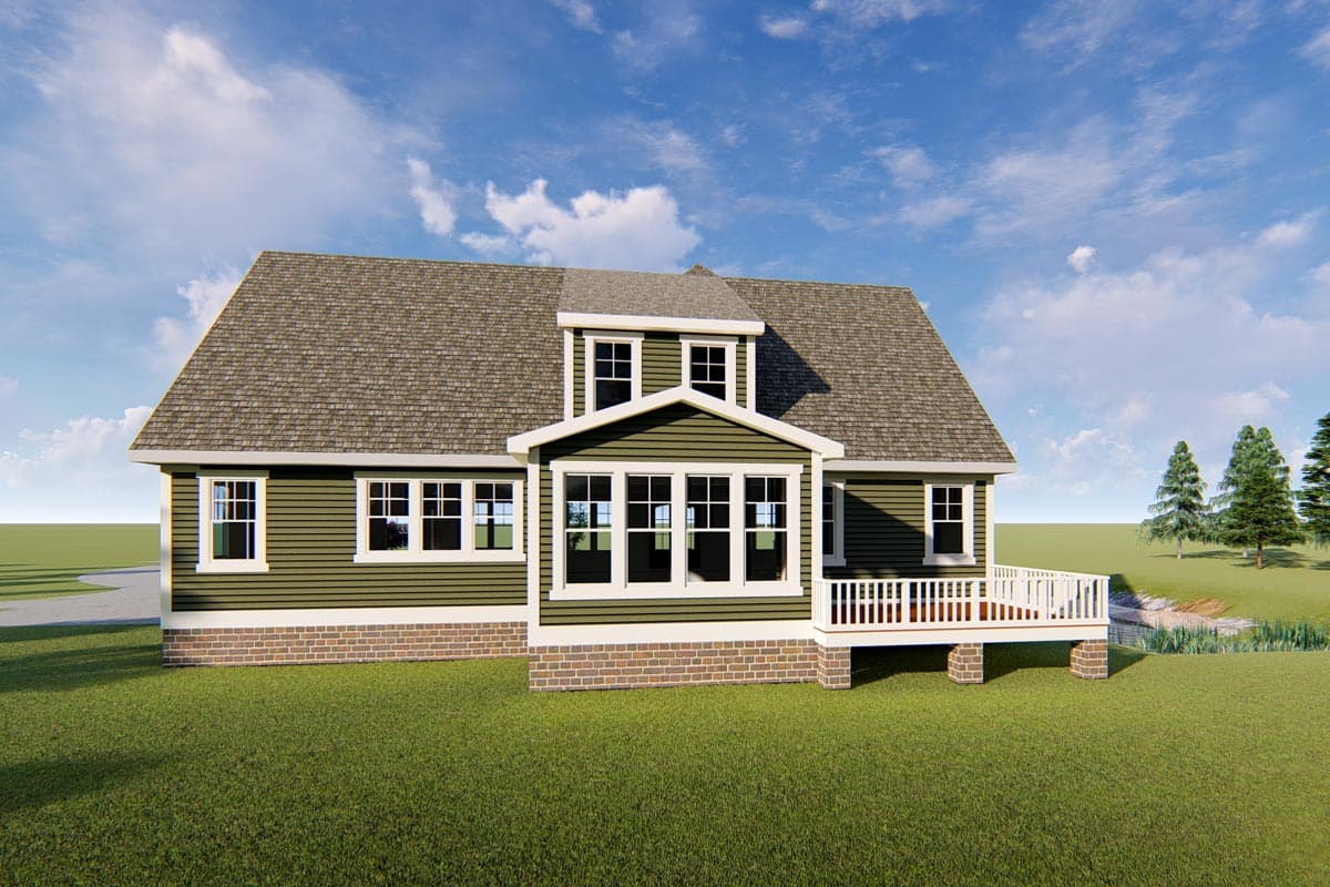 Plan 500032VV: "Upstairs For The Kids" II - Image #8 - Cottage, Country, Craftsman, Modern Farmhouse, New American, Northwest, Traditional