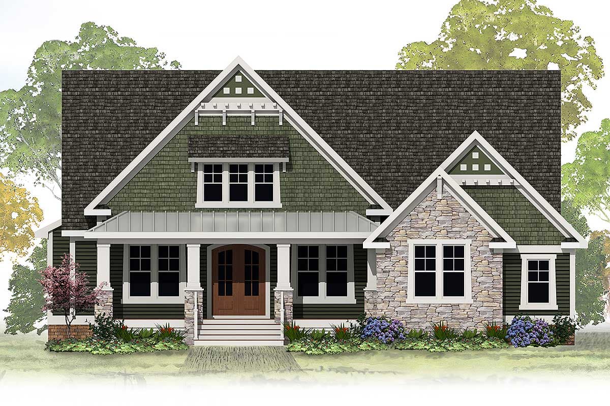 Plan 500032VV: "Upstairs For The Kids" II - Image #9 - Cottage, Country, Craftsman, Modern Farmhouse, New American, Northwest, Traditional