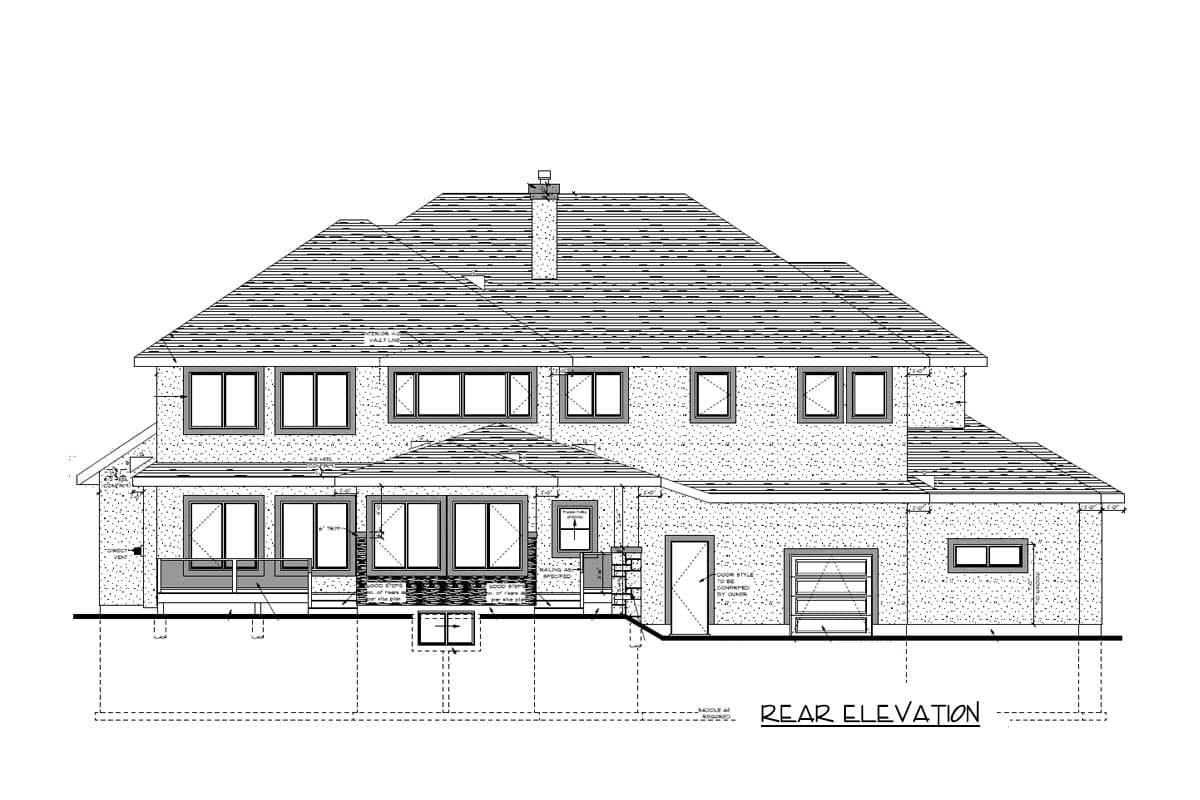 Plan 81708AB: Spacious Prairie Style House Plan - Image #5 - Northwest, Prairie