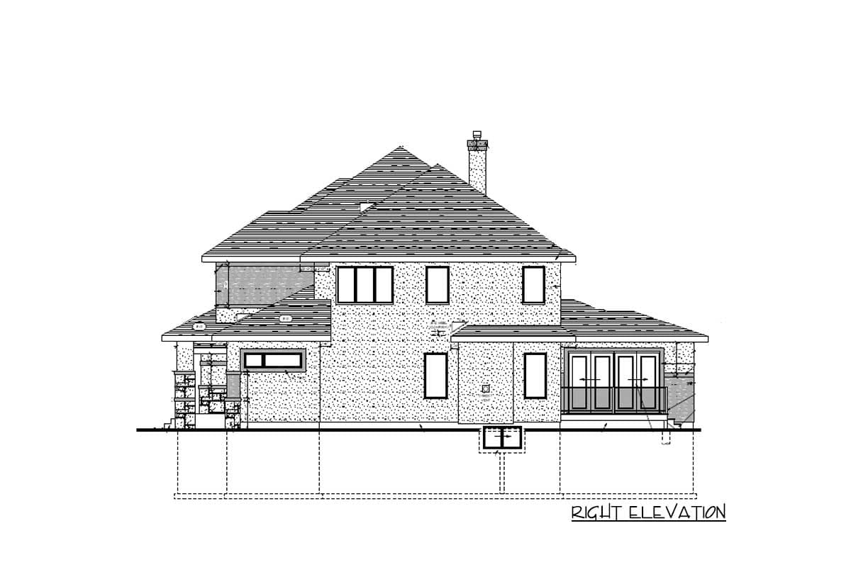 Plan 81708AB: Spacious Prairie Style House Plan - Image #6 - Northwest, Prairie