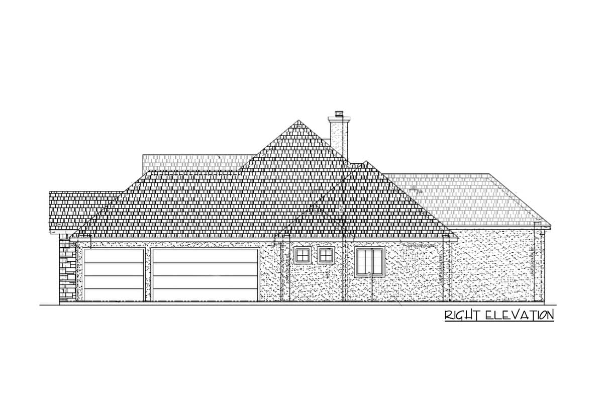 Plan 430035LY:  Four Bedroom European House Plan - Image #28 - European, French Country