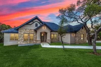  Four Bedroom European House Plan